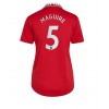 Damen Fußballbekleidung Manchester United Harry Maguire #5 Heimtrikot 2022-23 Kurzarm